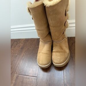 UGG Tan Shearling Boots